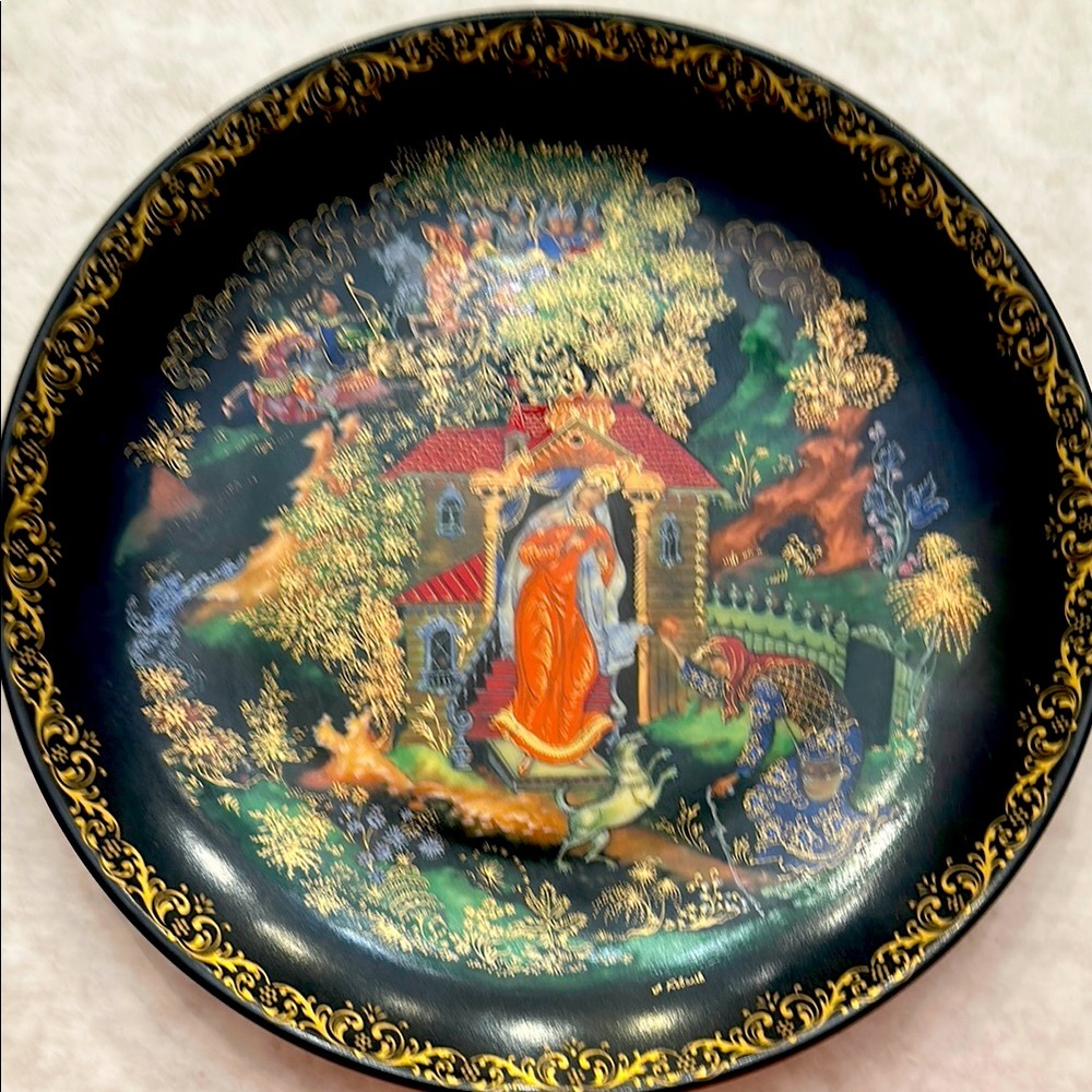 The Bradford Exchange:  Princess and the Seven Bogatyrs